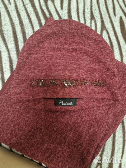 Комплект шапка и снуд