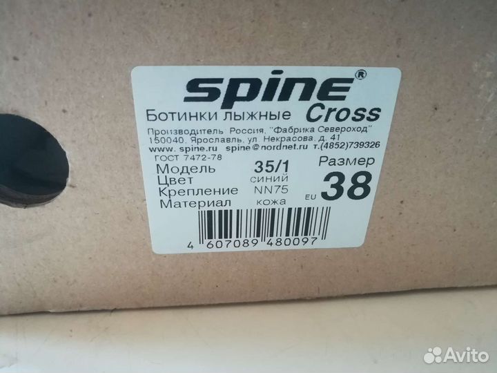 Лыжные ботинки и лыжи