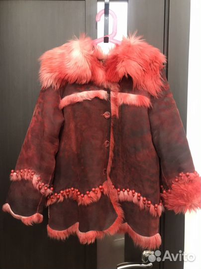 Дубленка для девочки