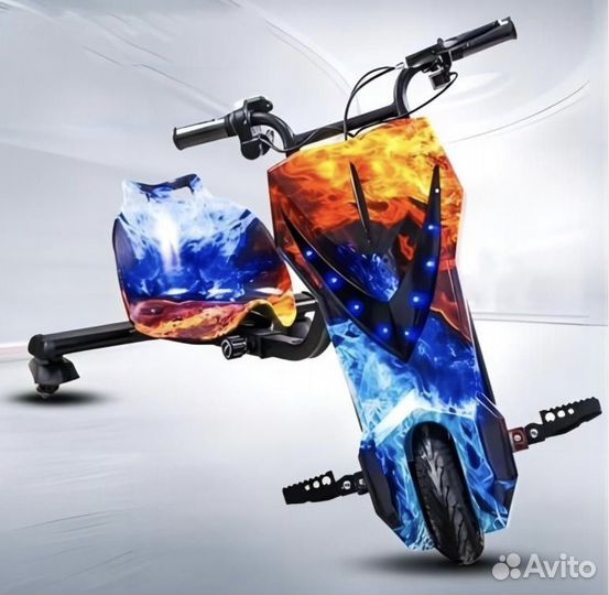 Дрифт карт, электрический самокат