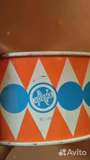 Барабан, бубен игрушка СССР