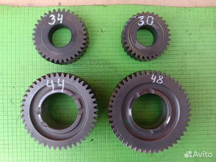 6 и 5 передачи 30/48 и 34/44 МКПП 02S MQ250