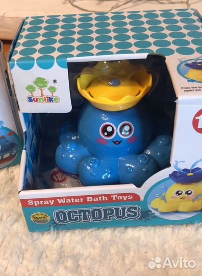 Игрушки для ванной