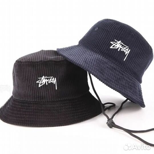 Панама Stussy вельветовая летняя 2024 Стусси