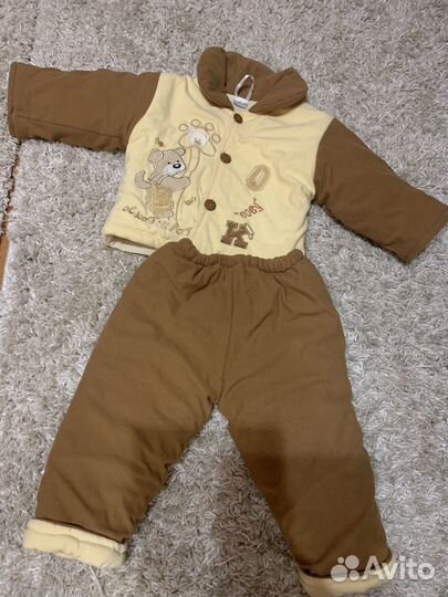 Костюм демисезонный для мальчика 80