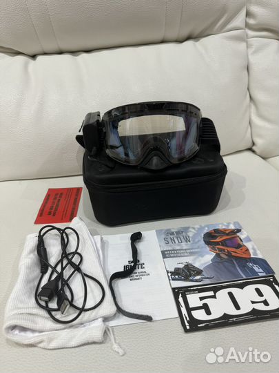 Очки с подогревом 509 для снегохода