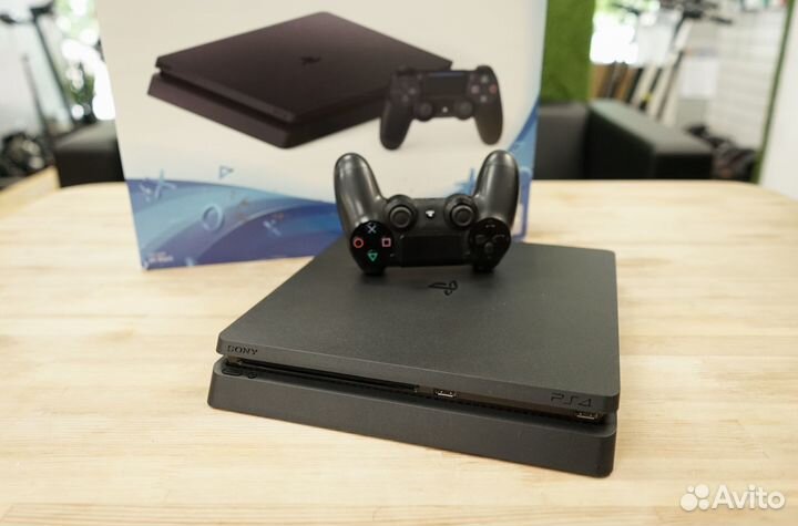 Sony PS4 Slim 500Gb с коробкой