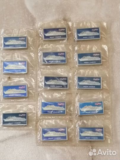 Значки Речфлот ситалл СССР