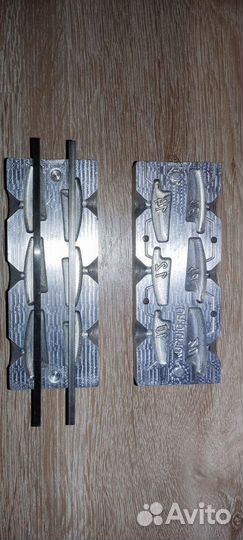 Форма для литья грузил «Проходимец» от 10 до 20 г