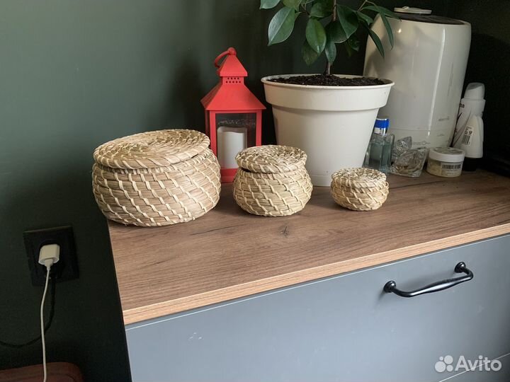 Коробки корзины икеа для хранения