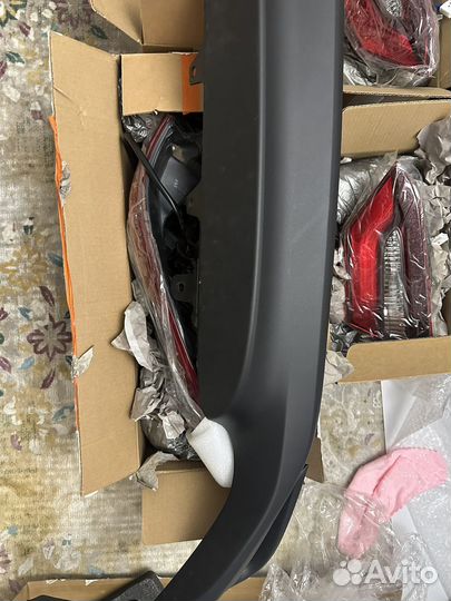 Диффузор бампера Camry 70