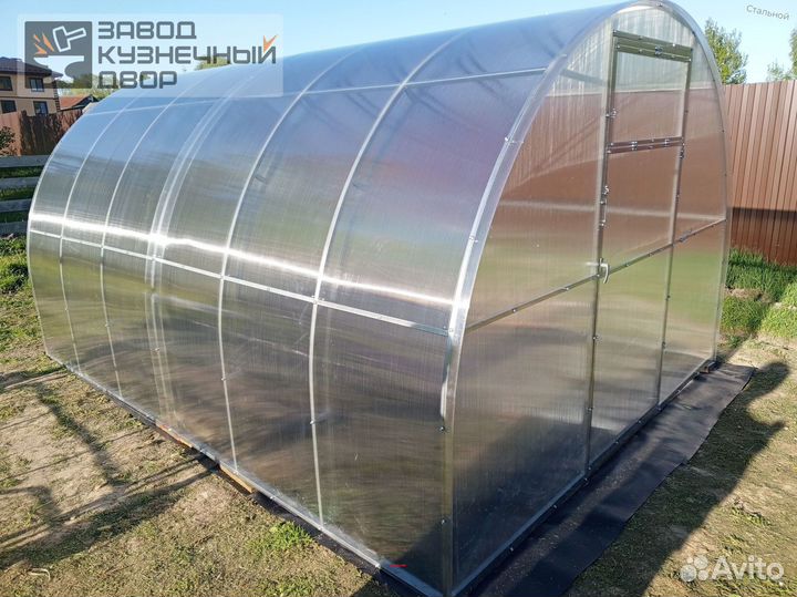 Теплица богатырьтеплица усиленная с двойной дугой