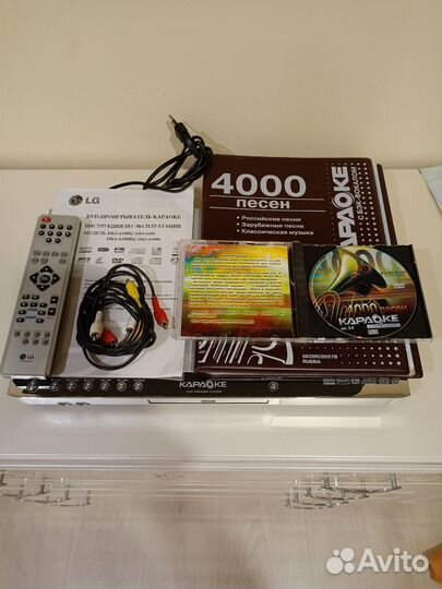 DVD караоке плеер LG