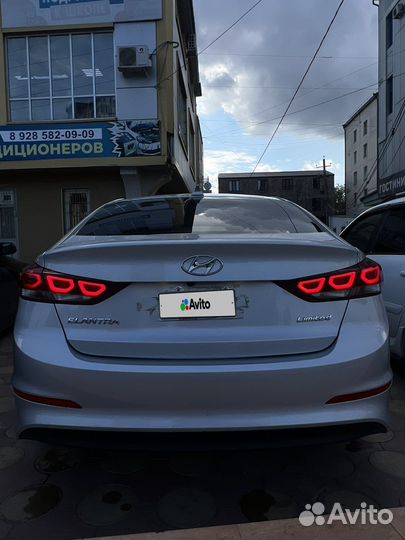 Hyundai Elantra 2.0 AT, 2017, 18 000 км