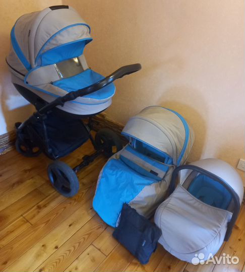 Коляска 3 в 1 Tutis Rudis Solo New