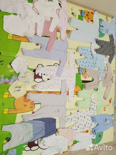 Вещи пакетом на девочку 0-6 месяцев