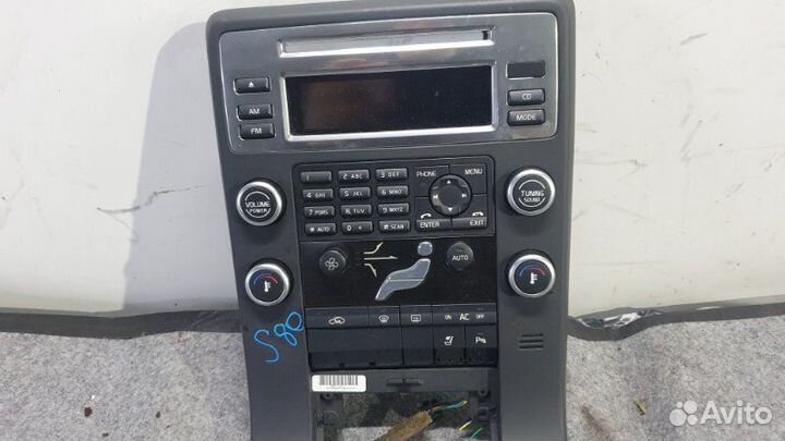 Блок управления климат-контролем Volvo S80 AS60