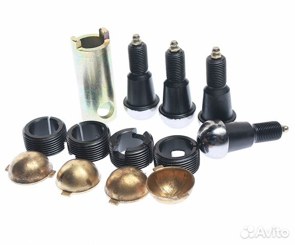 Шкворень УАЗ-3163 в сборе Н/О с латунными вкладыша