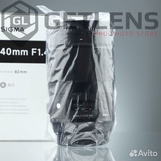 Sigma AF 40mm F/1.4 DG HSM ART canon (новый)