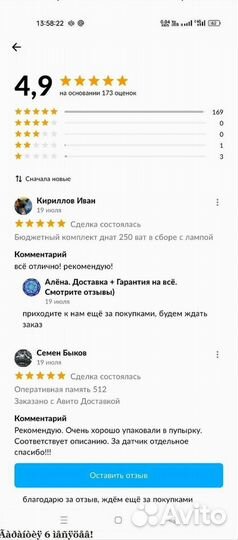 Комплект днат 250 Вт