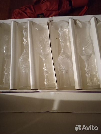 Хрустальные фужеры