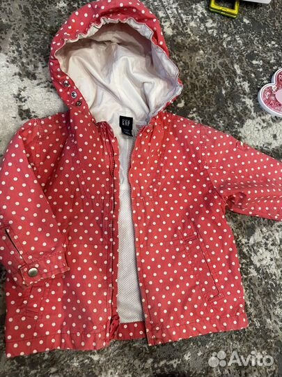 Детские фирменные вещи пакетом на девлчку 86 92