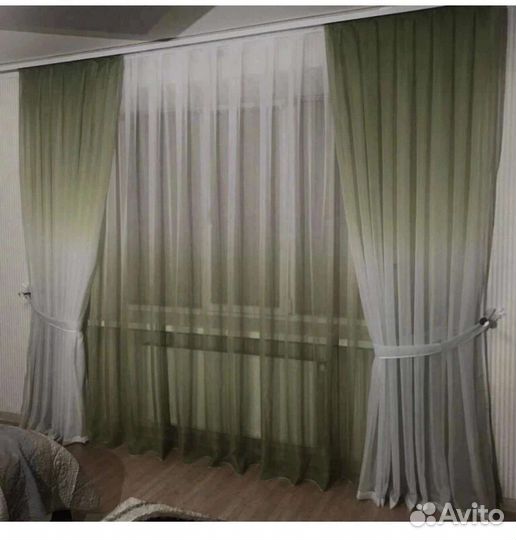 Комплект штор вуаль Градиент
