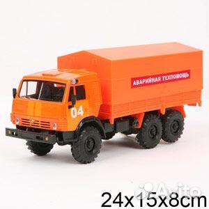 Фургон камаз Аварийная техпомощь (KAMAZ-02) 1:43