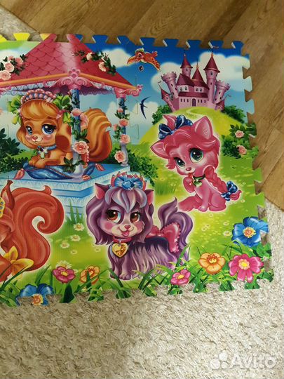 Детский коврик пазл