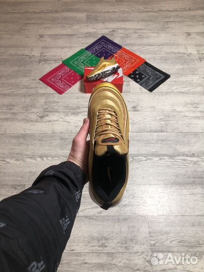 Кроссовки Nike Air max 97 se gold