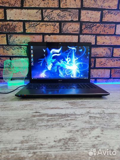 Игровой Acer 17'3 i5 4GB видео 12GB озу SSD
