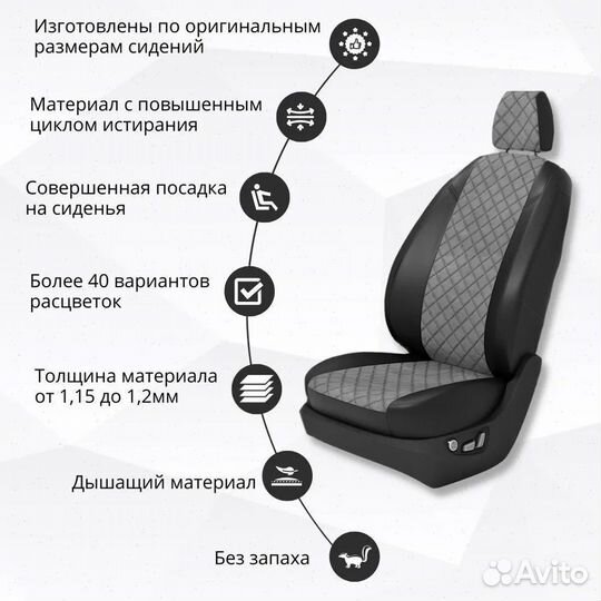 Авточехлы с гарантией