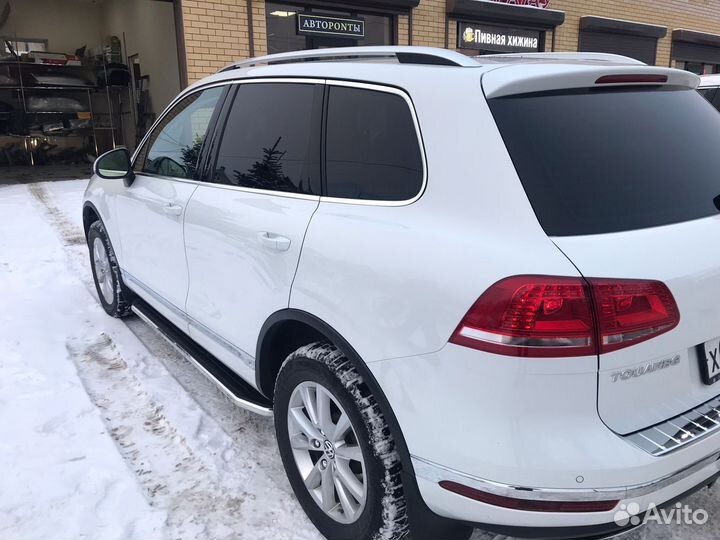 Пороги Volkswagen Touareg площадка