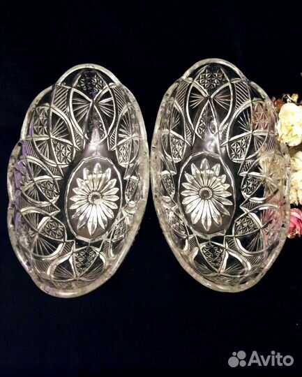 Фруктовница хрусталь эксклюзив 20 см ориг