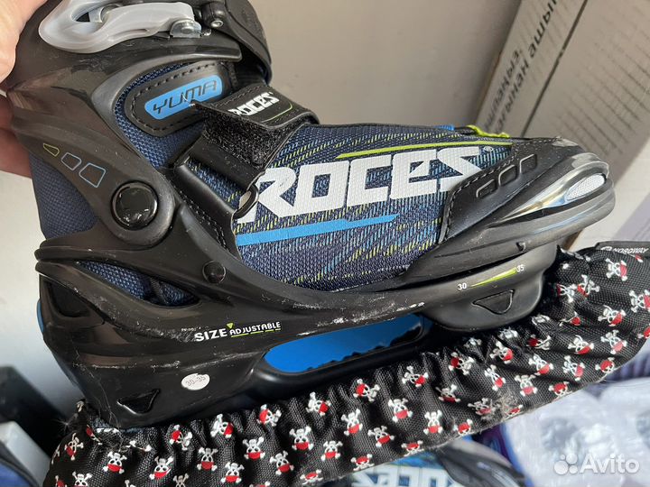 Коньки раздвижные Roces 30 35