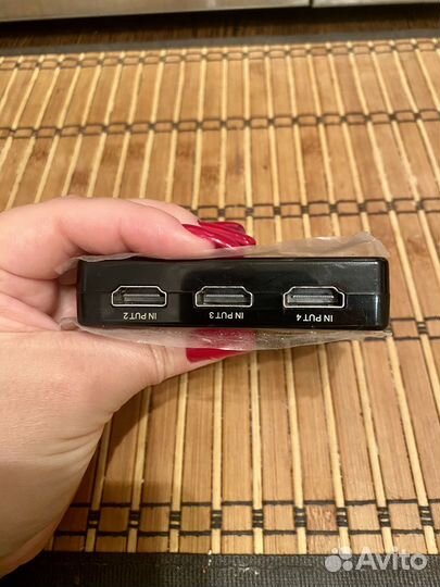 Hdmi switch 5 в 1 4К ultra HD