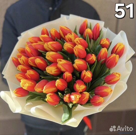 Букеты из тюльпанов (Арт.50949)