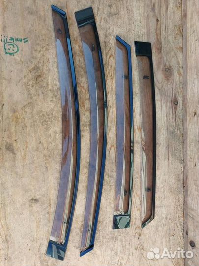 Дефлекторы окон (ветровики) Toyota Prius 2 NHW20