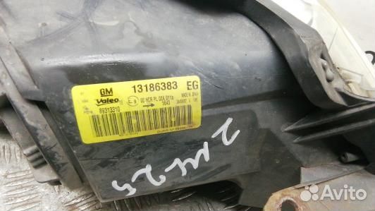 Фара левая opel corsa D (ZML25MR01)