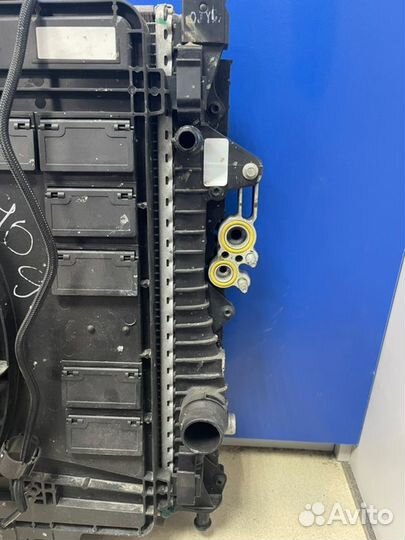 Диффузор с вентилятором радиатора Land Rover