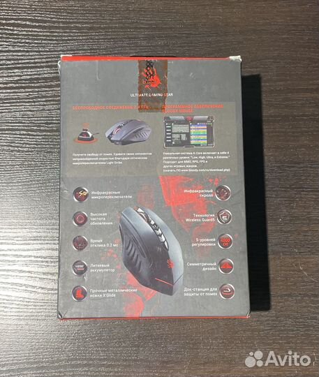 Беспроводная игровая мышь Bloody R80