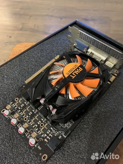 Видеокарта Palit GTX 550ti + Блок питания