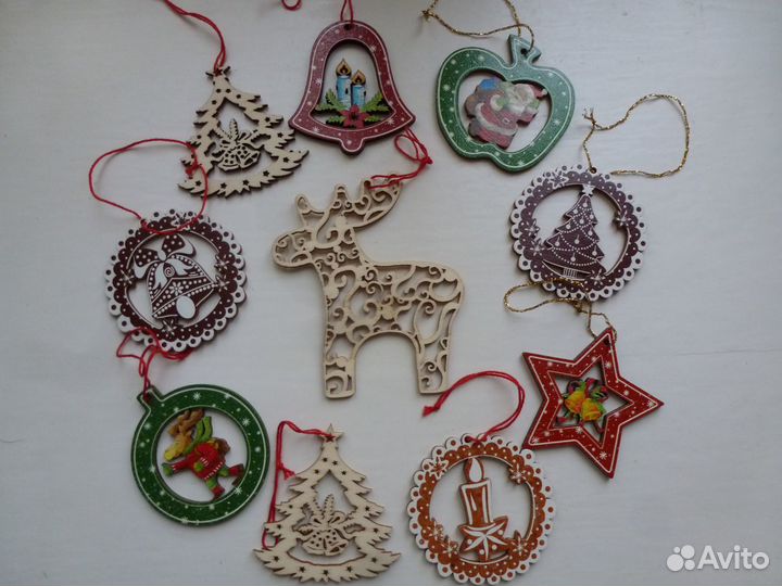 Елочные игрушки из Германии,Чехии, России