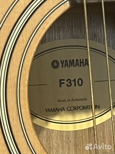 Гитара yamaha f310 индонезия