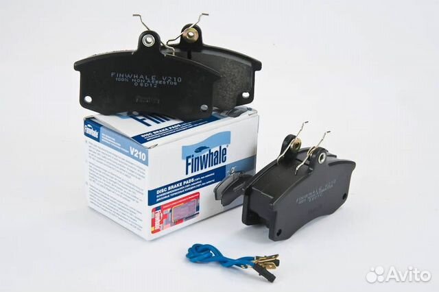Колодки тормозные дисковые перед V210