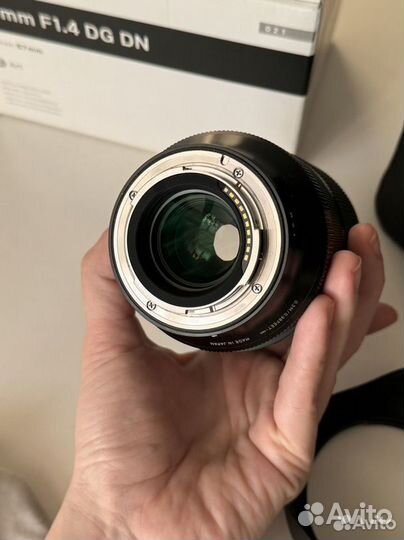 Объектив Sigma 35 mm 1.4 Art Sony E + NDфильтр