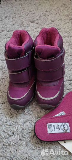 Ботинки демисезонные для девочки 24 25