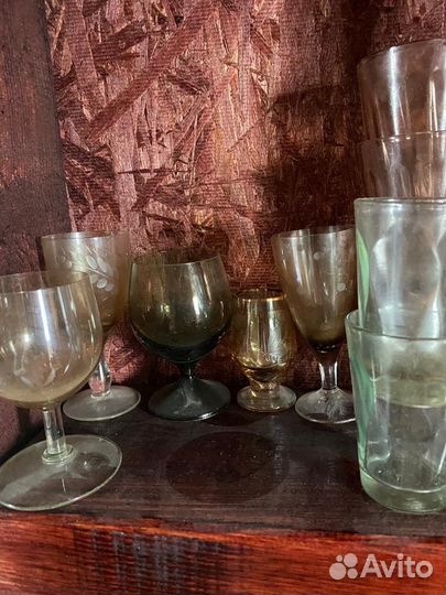 Стакан рюмка стекло СССР