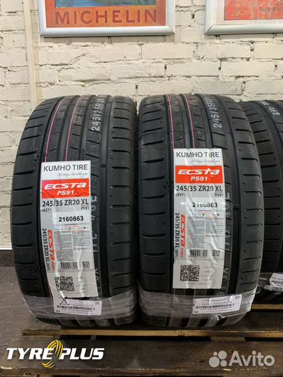 Kumho Ecsta PS91 275/30 R20 и 245/35 R20 97Y