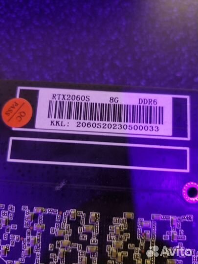 Видеокарта rtx 2060 super sjs